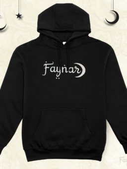 Faynar Unisex Hoodie – Black