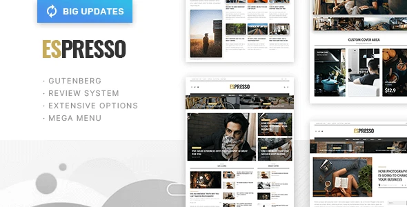 ESPRESSO – Magazine / Newspaper WordPress Theme
